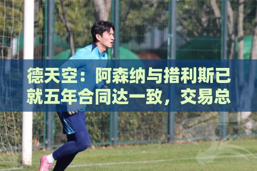 德天空：阿森纳与措利斯已就五年合同达一致，交易总价4000万欧