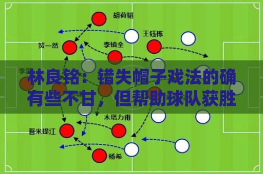 林良铭:错失帽子戏法的确有些不甘,但帮助球队获胜才是第一要务 林良铭:错失帽子戏法的确有些不甘,但帮助球队获胜才是第一要务